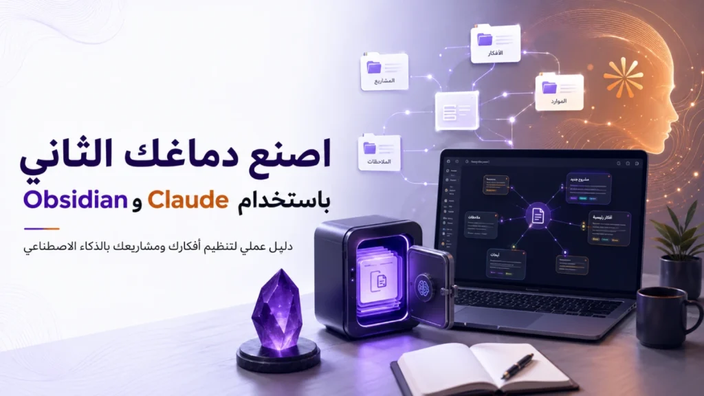 اصنع دماغك الثاني باستخدام Claude و Obsidian